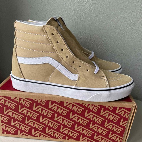 NEW in Box Vans Sk9 Hi Taos Taupe Skate Sneakers Men\u0026#039;s Size 9  Women\u0026#039;s 10.5 | eBay