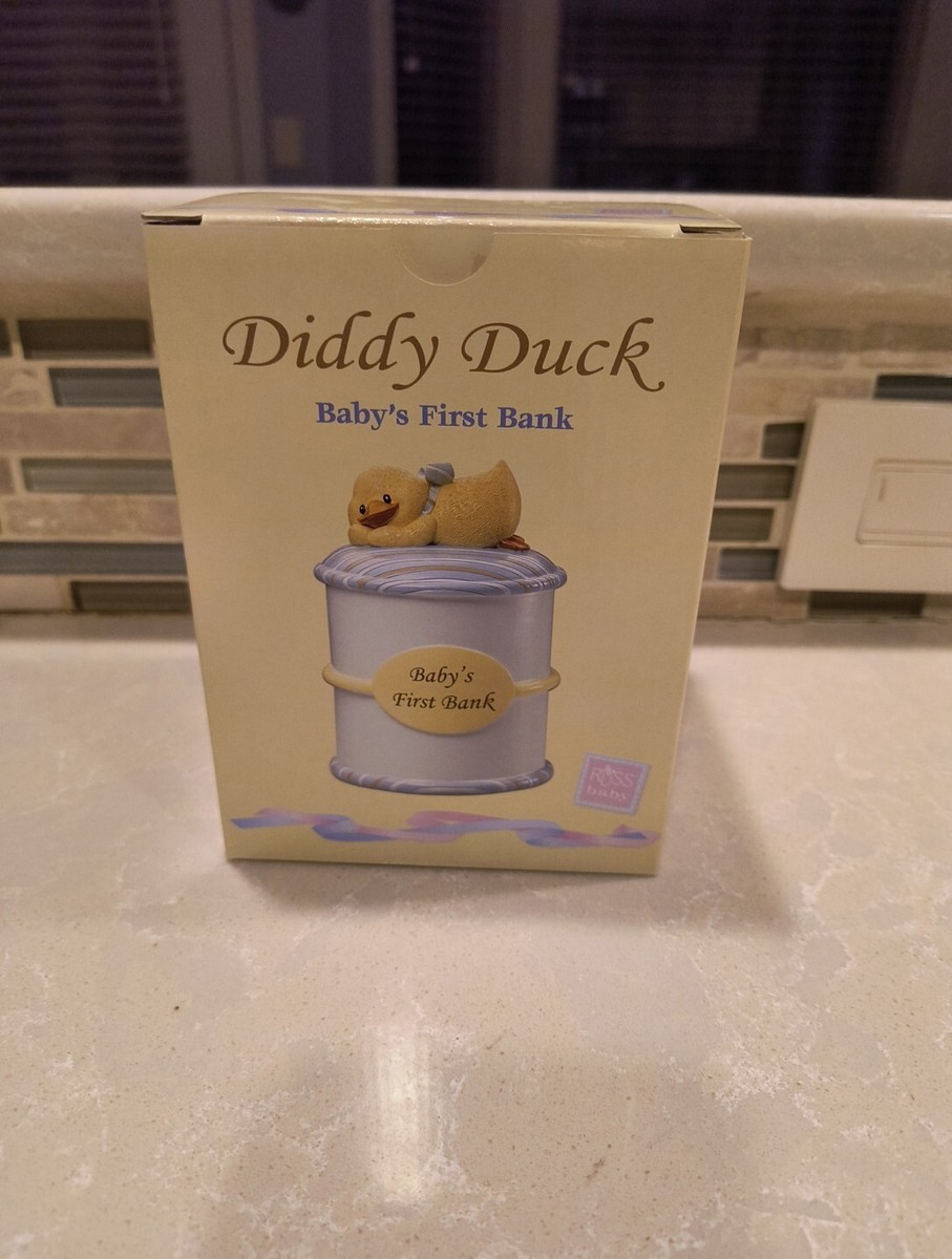 New in box ! Baby First Bank Diddy Duck by Russ Baby | eBay