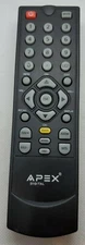 Original APEX Digital TV Converter Box Remote Control DT504 DT250 DT250A DT502A