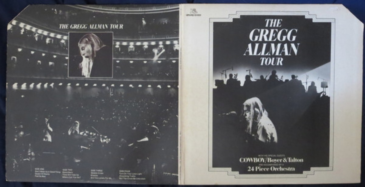 Gregg Allman With Cowboy (6) / Boyer* & Talton* - The Gregg