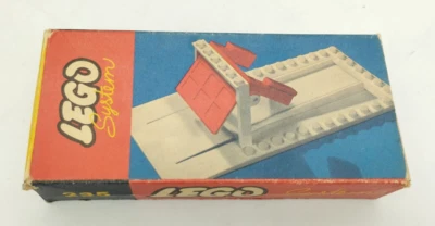 LEGO 235 Garage Plate and Door ONLY BOX OVP Tor aus 1958 50s Vintage Retro 1:87 - Bild 1 von 4