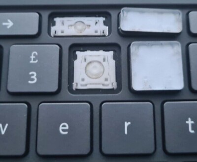 Lenovo Flex 5 CB 13IML05 Laptop UK Tastatur nur eine Taste TYP 1 SCHWARZ