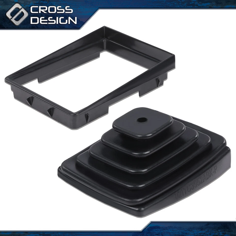 Kit de bota de cambio y bisel de retención apto para Jeep TJ Wrangler 1997-04 transmisión manual Foto 2 de 4