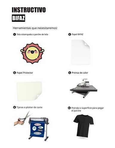 BIFAZ PressOn Double Sided Adhesive forPatches fabric, backpacks, scout, 10Sh - Picture 2 of 4