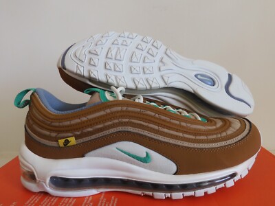 Nike Air Max 97 Moving Company Hemp Brown-Stadium Green Sz 9 Rare! [DV2621-200]