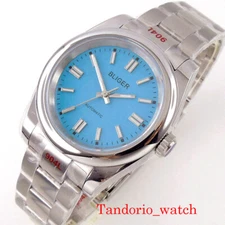 Bliger Polished 36mm/39mm Sapphire Glass NH35 PT5000 Automatic Men Watch Oyster