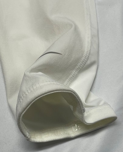 Nike Boys' Pro Dri-Fit Training Tights BV3516-100 WHITE XL - Picture 9 of 12