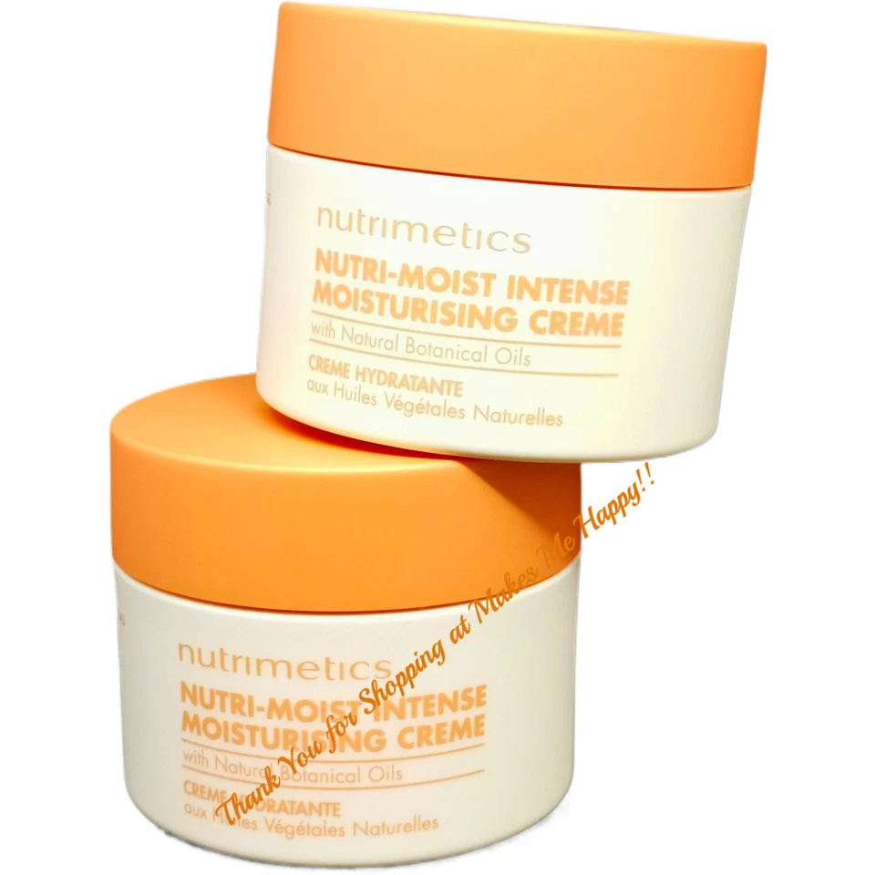 2 Jars 🌟 Nutrimetics Nutri-Moist Intense Crème 🌟 Face Moisturiser - Dry Skin - image 3 of 4