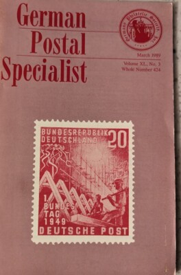 #ad #ad German Postal Specialist Mar 1989 Pressure Sensitive Tape Netzschkau Covers $10.99