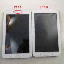 7" Samsung Galaxy Tab 3 T111 T110 T113 T116 LCD Display Screen Digitizer w/Frame