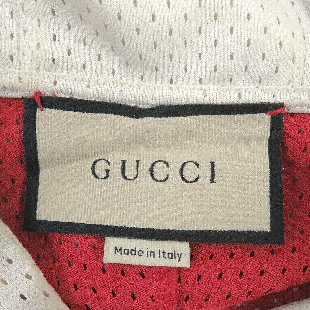 Gucci 23Ss 741497 Hoodie Parka Logo Patch Mesh Fabric Half Gucci 23Ss 741497 Hoodie Parka Logo Patch Mesh Fabric Half