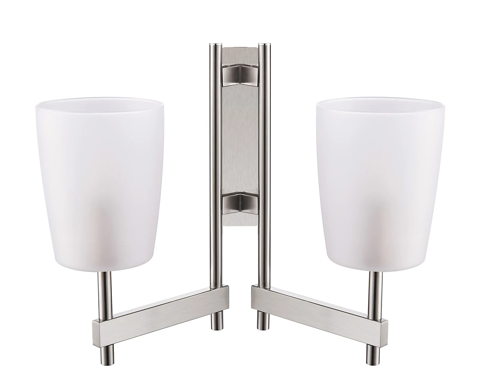 Double Wall Light Quadryx Chrome Effect IP20 Decorative Light By 