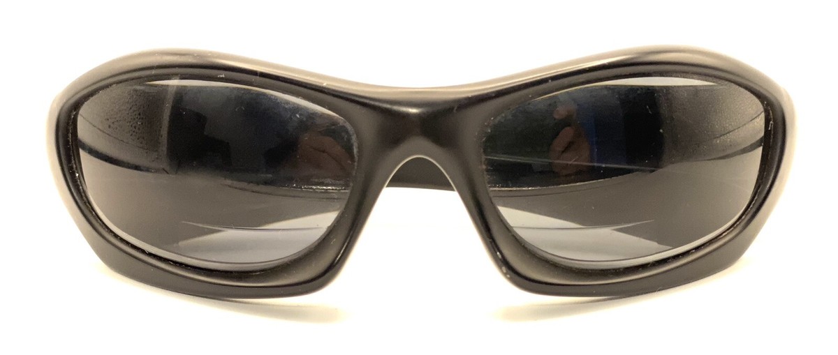 Oakley Monster Dog Matte Black Wrap Sunglasses Frames 60-20 Oakley Monster Dog Matte Black Wrap Sunglasses Frames 60-20