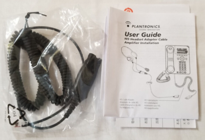 Cavo Adattatore A Spirale Plantronics 72442-41 – 6 Pollici, Nuovo - Foto 4