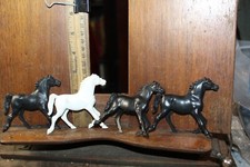 Vintage 1950's Cowboy Horses Lot of 4
