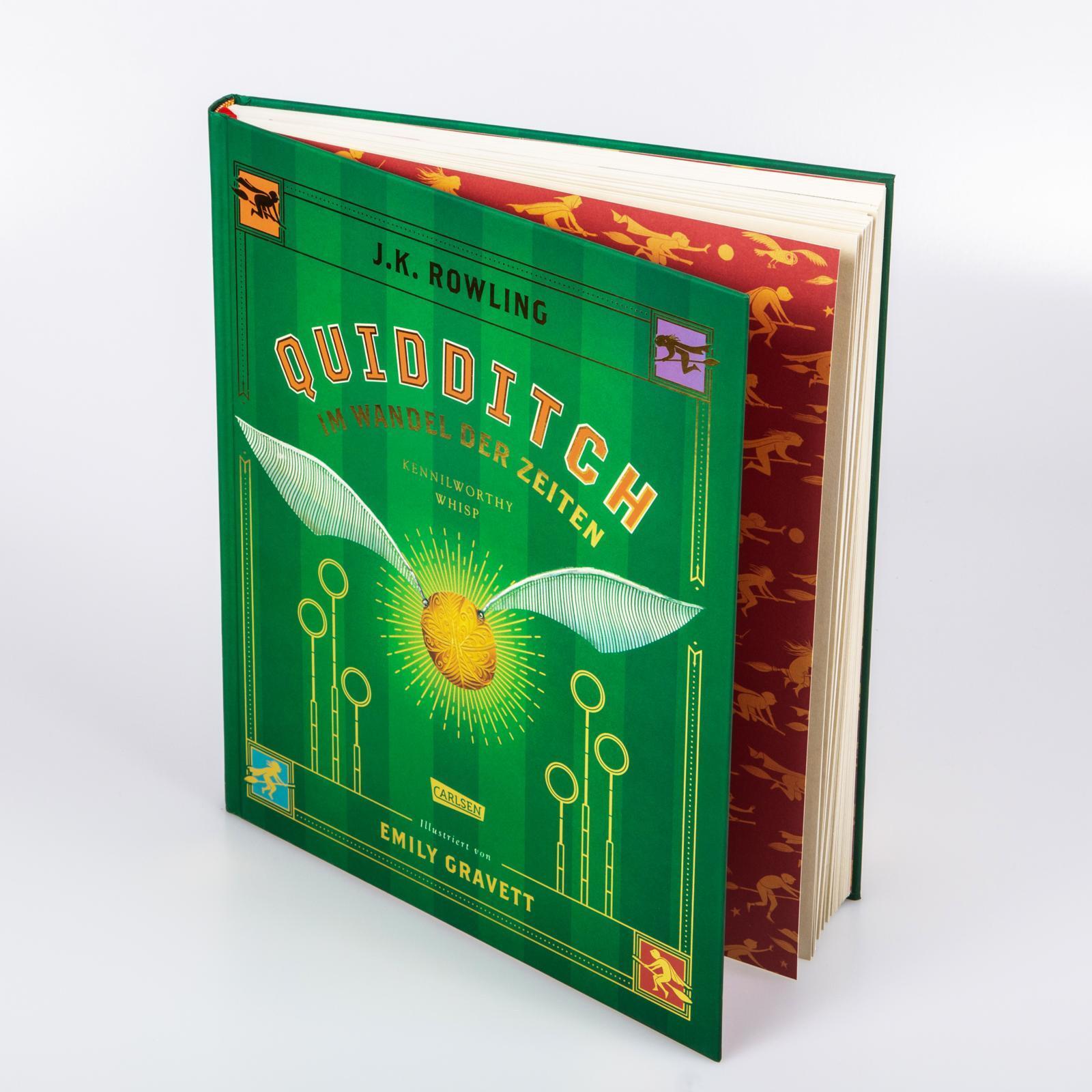 Thumbnail - Quidditch Wandel Der Zeiten (farbig Illustrierte Schmuckausgabe) |