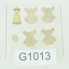 Seeland Board Game Replacement Parts - Wooden Marker, Mills, Merchant - NATURAL