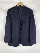 Christian Dior Monsieur Vintage Herren Wolle Gestreift Blazer Jacke Gr44