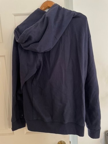 Genuine UNDEFEATED Hoodie Size XL Streetwear Deep Navy full zip Hoodie - Picture 2 of 5