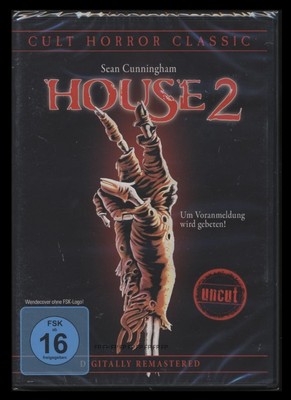 DVD HOUSE 2 - UNCUT - CULT HORROR CLASSIC - SEAN CUNNINGHAM *** NEU ***