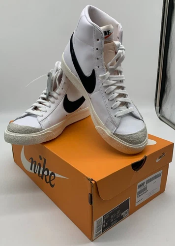 Nike Blazer Mid 77 Vintage White Black Size 8 BQ6806100 in Nepal at NPR 13347 Rating 5