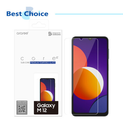 Original araree Samsung Galaxy M12 KDLab 9H Tempered Protective Glass(GP-TTM127)