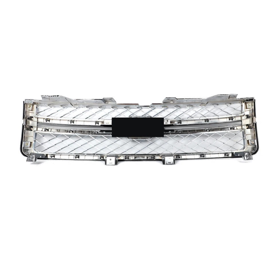 ALL CHROME Front Grille Mesh Grill For 2011-2014 Chevy Silverado 2500HD 3500HD Foto 4 de 4