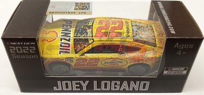 Joey Logano 2022 Lionel #22 Shell/Pennzoil Phoenix Raced Win Ford Mustang 1/64