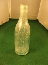 SUPER RARE OLD VTG ANTIQUE BLUE/GREEN SODA BOTTLE: ANDERSON'S BOTTLED DAINTIES