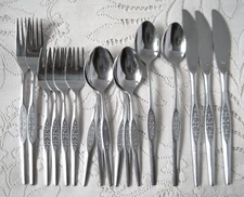 Vintage National Stainless Flatware Lot MONTREAUX