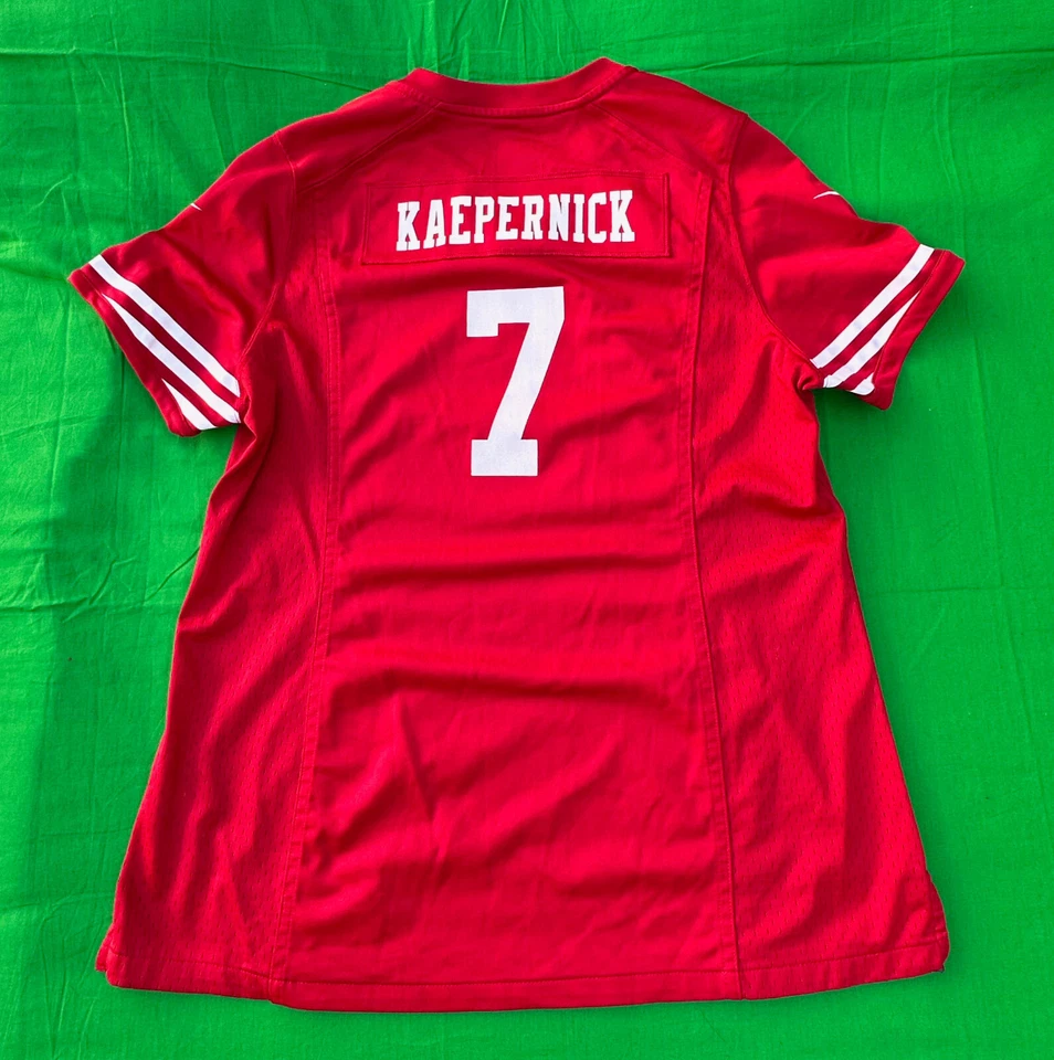 Camiseta para mujer Nike NFL San Francisco 49ers Colin Kaepernick #7 talla XL. Foto 2 de 4