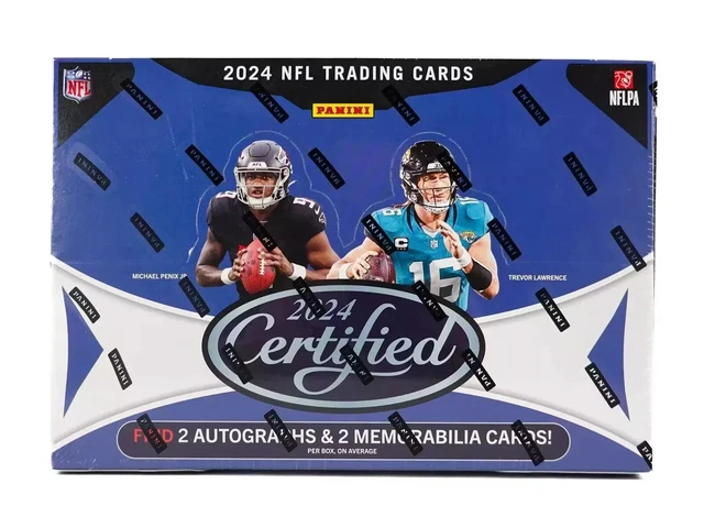 RIP & SHIP - 2024 Panini Certified Football Factory Sealed Hobby Box