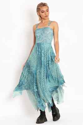 sachin and babi light blue dress NY Collection Womens Petites Chiffon Floral Midi Dress main image 0