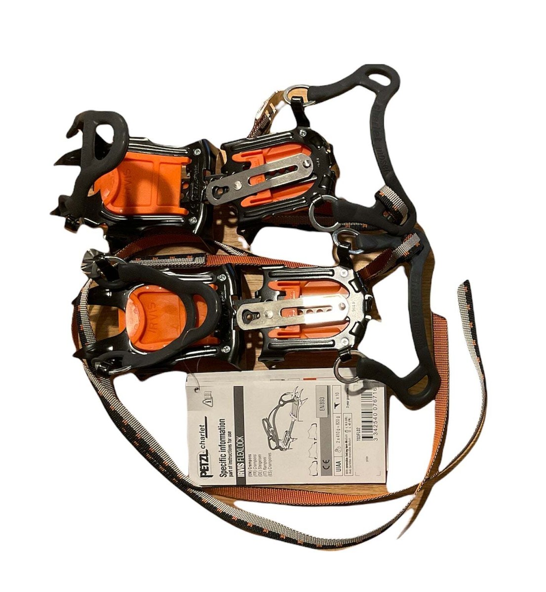 Petzl Charlet Irvis Crampons TO3FL UK