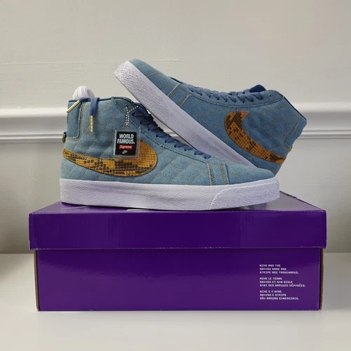 Nike SB Zoom Blazer Mid x Supreme Denim 2022 – Size 10.5 – New in Box