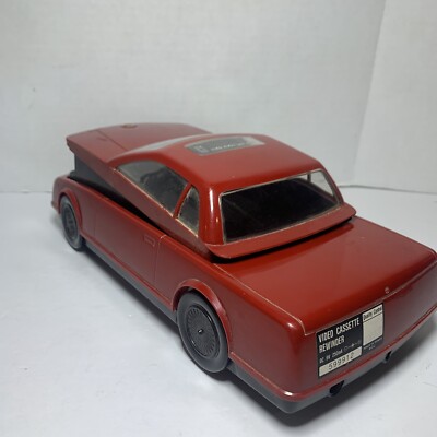 【中古美品】Kinyo　スポーツカー型VHSビデオリワインダー 美品】Kinyo スポーツカー型VHSビデオリワインダー