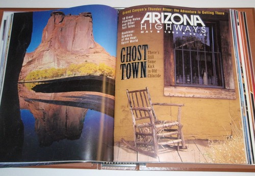 1993 ARIZONA HIGHWAYS BINDER - LOT OF TWELVE (12 ) - IN DESERT SCENE BINDER - Picture 8 of 15