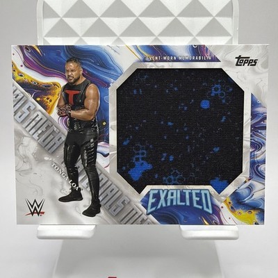2025 Topps WWE Exalted Tonga Loa Mega Materials Event Worn Memorabilia MM-TL