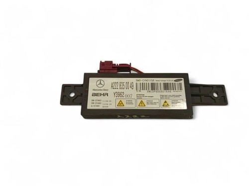 MERCEDES-BENZ S W221 Andere Steuergeräte A2228350049 4.70 Petrol 320kw 33449761