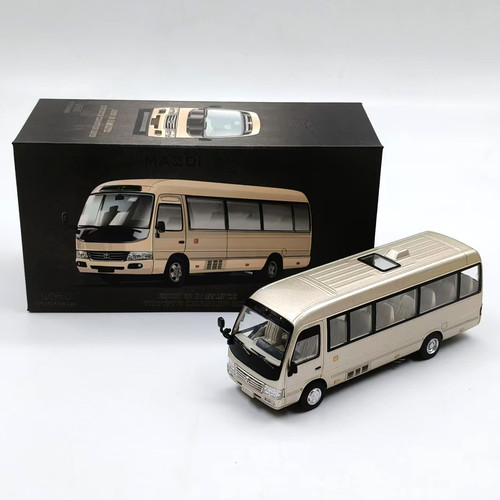 Toyota Coaster 2013 aleación diecast 1:64 - modelo oficial de réplica de minibús - Imagen 3 de 7