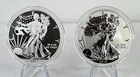 2013 W Silver Eagle Enhanced & Proof 2 Coin Set West Point .999
