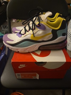 Nike Air Max 270 React GS Unisex Size 5.5Y Bright Violet - BQ0103 101