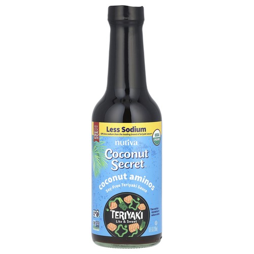 Coconut Secret Teriyaki Sauce Coconut Aminos 10 fl oz 296 ml Gluten-Free,