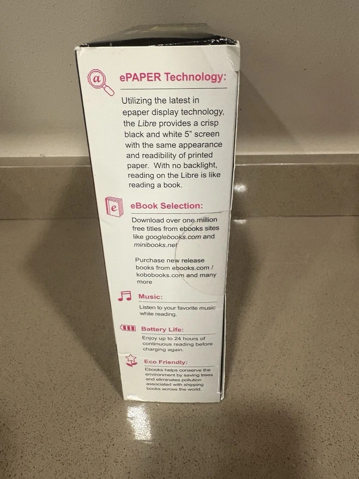 Lector de libros electrónicos Aluratek Foto 2 de 4