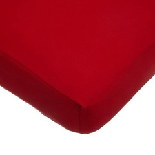 Supreme 100 Natural Cotton Fitted Crib Sheet 52" X 28", Enhanced Thickness for