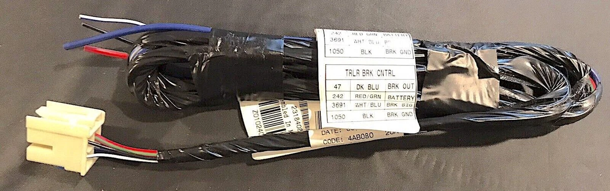 OEM GM trailer brake controll wire harness