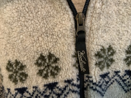 Vintage WOOLRICH Jacket Snowflake Pattern Womens Large Made USA - Picture 10 of 13