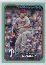 2024 Topps Update Aqua Michael Rucker #US140 09wc