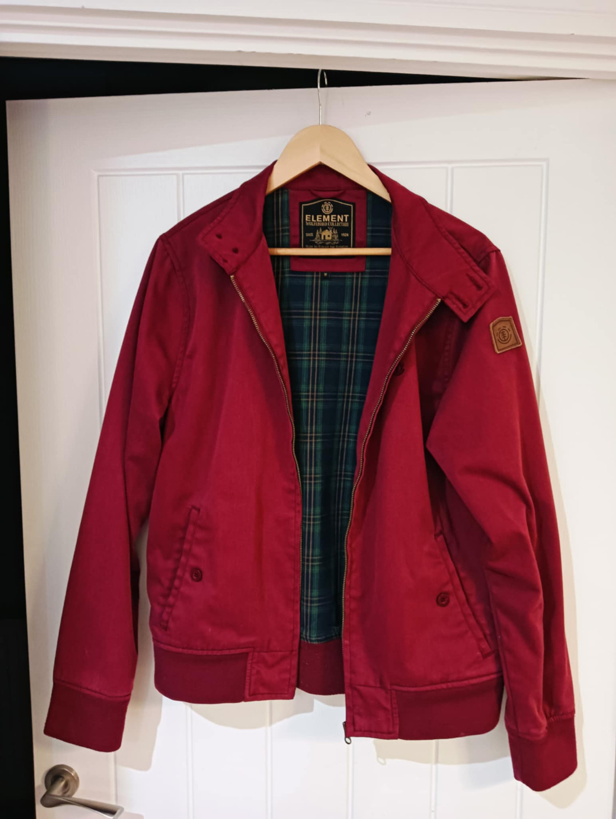 Element Jacket Medium Wolfeboro Collection Burgun… - image 1