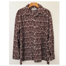 E1-- vtg PENNEYS HAWAII vintage long sleeve rare retro button men's shirt